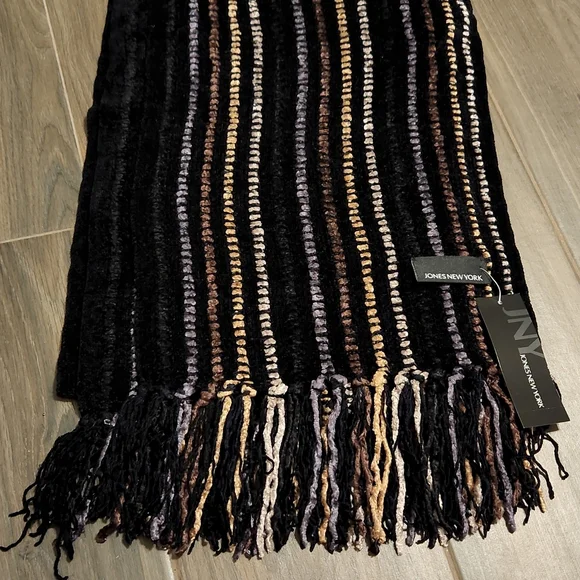 Jones New York Rayon Fringe Scarf - Picture 1 of 3